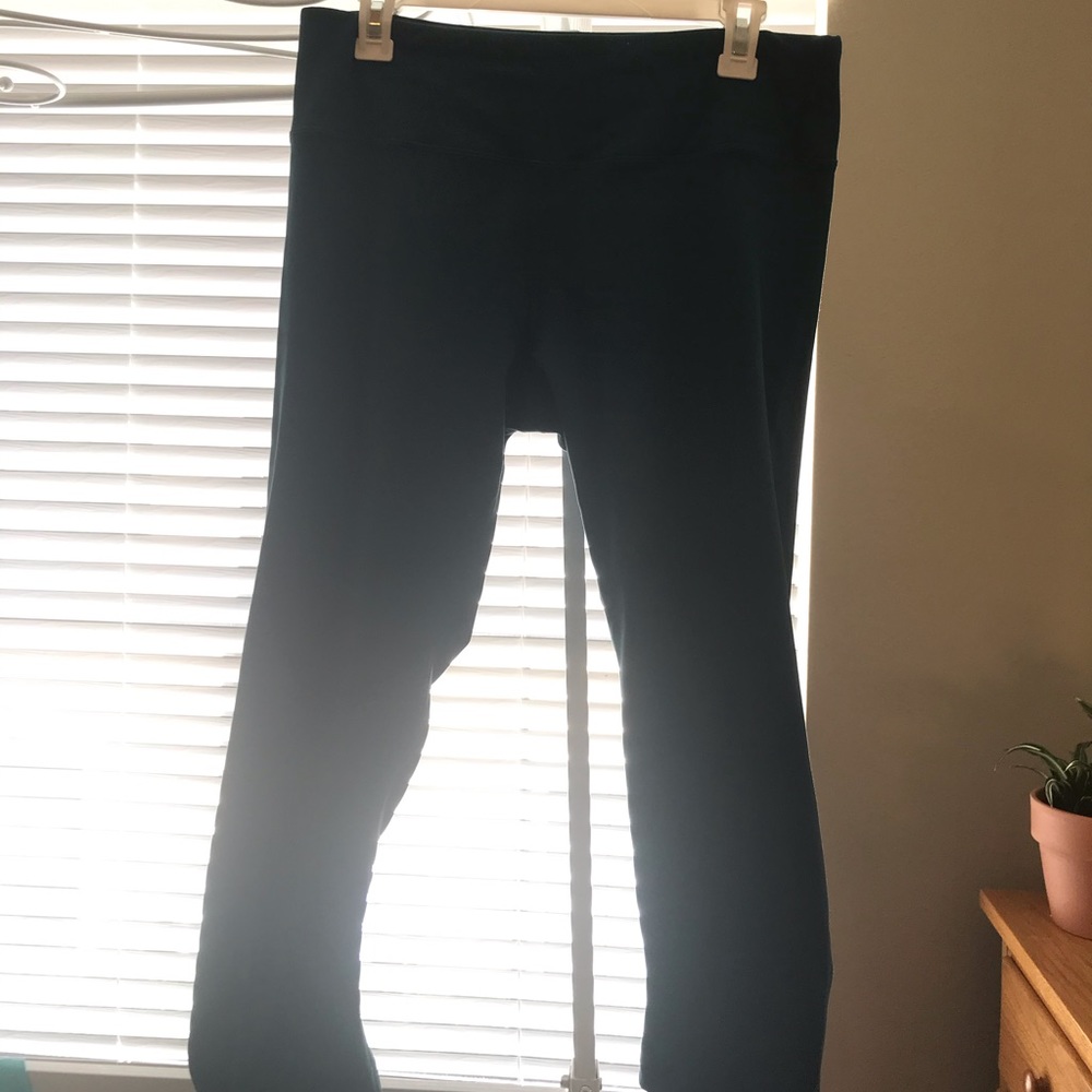 Emerald Green cropped leggings